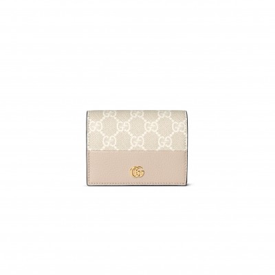 GUCCI BI-COLOR GG MARMONT SMALL WALLET 841358 (11*8.5cm)
